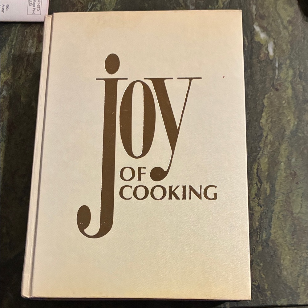 Joy of Cooking Hardcover Book